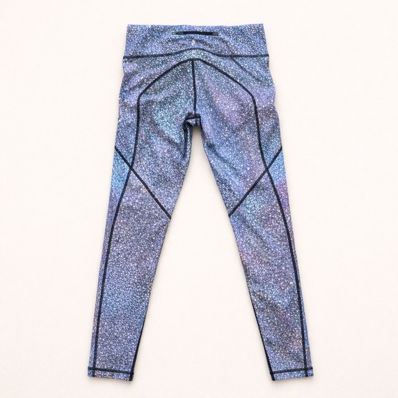 Lululemon Speed Tight V Strive Galaxy Print Leggings Size 6 - Picture 3 of 7